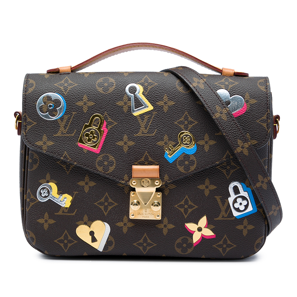 Pre-Loved Louis Vuitton Monogram Love Lock Pochette Metis